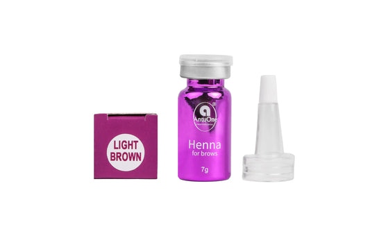 Henna pudrowa do brwi 7g AntuOne-LIGHT BROWN