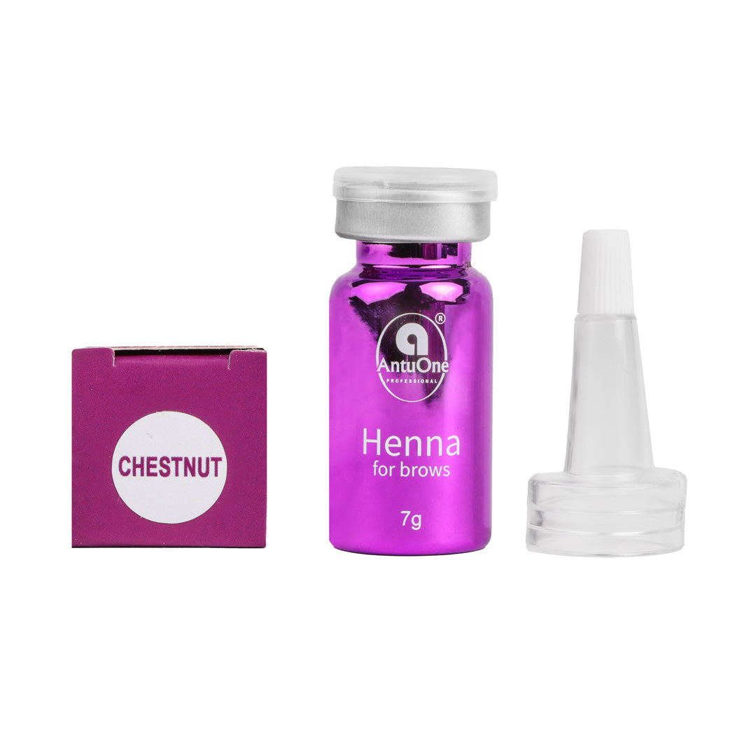 Henna pudrowa do brwi 7g AntuOne-CHESTNUT